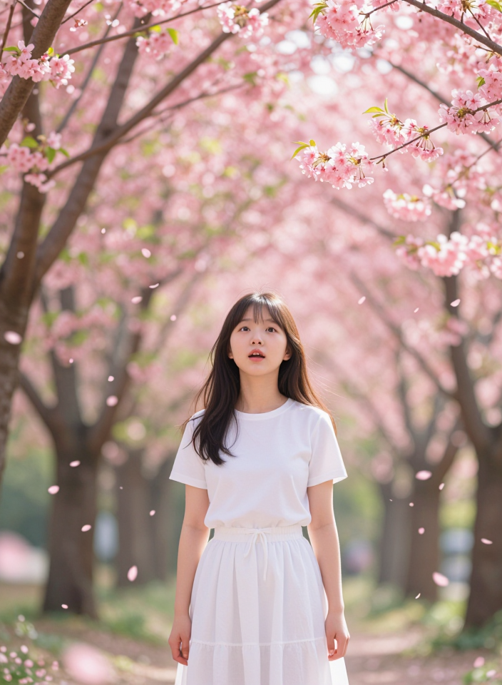 꽃잎 속의 소녀