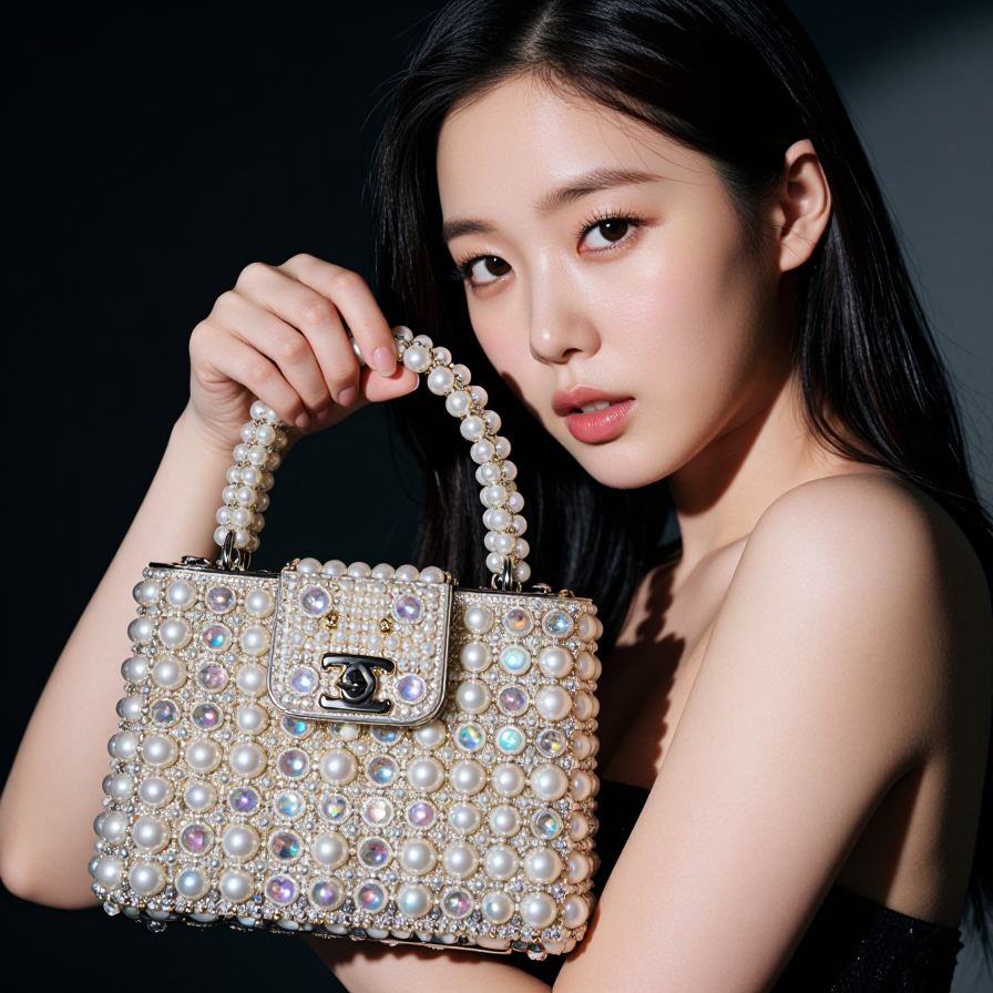 진주와 크리스탈의 빛
